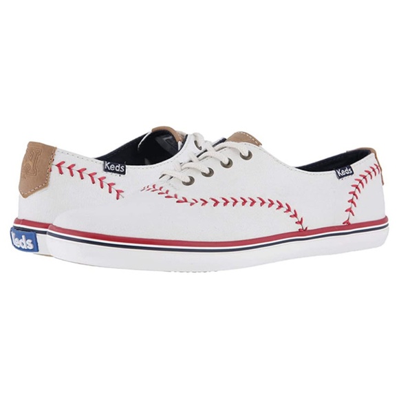 Keds Shoes Keds Womens Champion Pennant Baseball White Canvas Poshmark